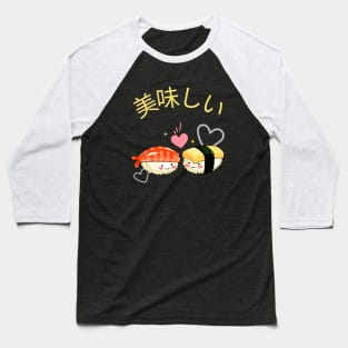 Delicious Sushi v2 Baseball T-Shirt